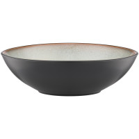 ARDESTO Тарілка супова Bolzano, 630мл, 18см, кераміка, чорно-зелений