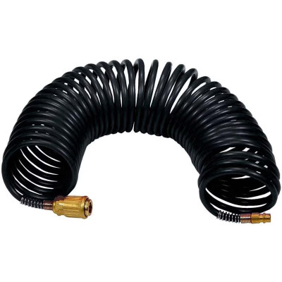 Шланг пневматичний Stanley спіральний 6х8мм 10бар 10м 0.4кг Шланг пневматичний Stanley спіральний 6х8мм 10бар 10м 0.4кг