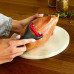 Овочечистка Tefal Ingenio+, нержавіюча сталь, пластик, червоно-чорний