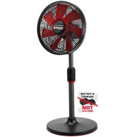 Вентилятор акумуляторний Einhell GC-CF 18/320 Li - Solo, PXC, 18В, безщітковий, підлоговий, діам. 320 мм, 15 км/год, 3 режими, таймер, 3.4 кг (без АКБ і ЗП)