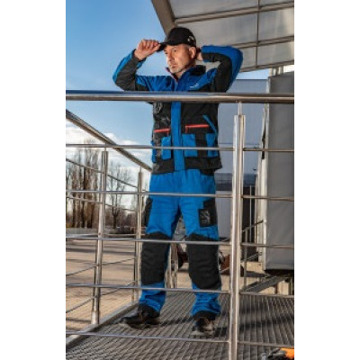 Куртка робоча Neo Tools HD+, 100% бавовна, XL(54), чорно-синій Куртка робоча Neo Tools HD+, 100% бавовна, XL(54), чорно-синій