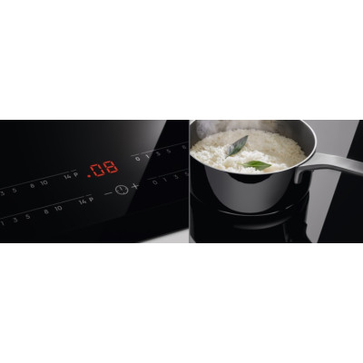 Electrolux Варочная поверхность индукционная, 60см, Hob2Hood, черный CIT61443