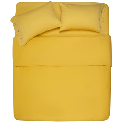 Підковдра ARDESTO Mix&Match, 200х220см, 100% бавовна, сатин, жовтий