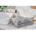 Рушник махровий ARDESTO SuperSoft 50х90см, 100% бавовна, сірий