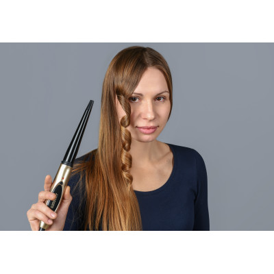 Плойка ARDESTO HC-705, 30Вт, >200С, конусна, кераміка, чорний Плойка ARDESTO HC-705, 30Вт, >200С, конусна, кераміка, чорний