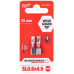 Біти Milwaukee Shockwave, SL0,6x4,5х25мм, набір 2шт