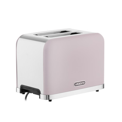 ARDESTO Тостер T-F500L, 800Вт, метал, 2 слоти, ліловий+сріблястий ARDESTO Тостер T-F500L, 800Вт, метал, 2 слоти, ліловий+сріблястий