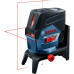 Нівелір лазерний Bosch Professional GCL2-50C+RM2 до 20м, ±0.3мм/м, 4AAx1.5В, IP54, чохол, 0.6кг