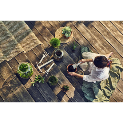 Cellfast Культиватор ручний PASTEL, армований комозит, бежевий