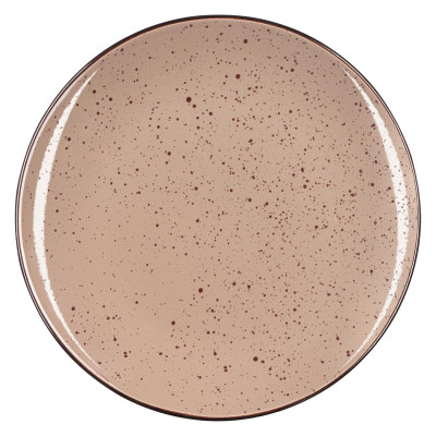 ARDESTO Тарілка обідня Emilia, 27.5см, кераміка, коричневий