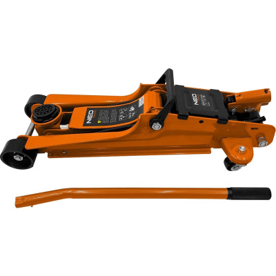 Домкрат Neo Tools, гідравлічний підкатний 2.5т, 85-385мм