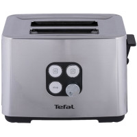 Тостер Tefal Cube 900Вт, метал/пластик, чорний