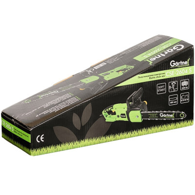 Пила ланцюгова мережева Gartner CSE-2604 S 2600Вт 40см 5кг Пила ланцюгова мережева Gartner CSE-2604 S 2600Вт 40см 5кг