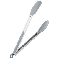 Щипці кухонні ARDESTO Midori, 35см, силікон, нержавіюча сталь, сірий