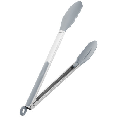 Щипці кухонні ARDESTO Midori, 35см, силікон, нержавіюча сталь, сірий