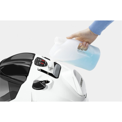 Karcher Паропилосос SV 7, 2200Вт, вологе прибирання, вода -0.45л, HEPA, обробка парою, біло-чорний Karcher Паропилосос SV 7, 2200Вт, вологе прибирання, вода -0.45л, HEPA, обробка парою, біло-чорний