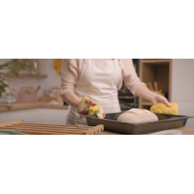 Духова шафа Gorenje електрична, 77л, A, пара, дисплей, макс.темпер.-300,  білий