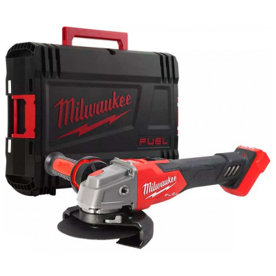Шліфмашина кутова акумуляторна Milwaukee M18 FSAGV125XB-0X 125мм 18В 85000об/хв 2.7кг кейс без АКБ та ЗП Шліфмашина кутова акумуляторна Milwaukee M18 FSAGV125XB-0X 125мм 18В 85000об/хв 2.7кг кейс без АКБ та ЗП
