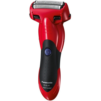 Бритва електр. Panasonic сіткова, 7600 об/хв, бритв.головок-3, Li-Ion, сух.+волог., тример, чорно-червоний Бритва електр. Panasonic сіткова, 7600 об/хв, бритв.головок-3, Li-Ion, сух.+волог., тример, чорно-червоний