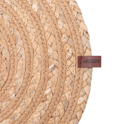 Килимок сервірувальний ARDESTO, 38см, соломка, паперовий шпагат