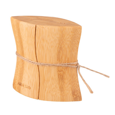 Набір для солі та перцю ARDESTO Midori, 2 предмети, 10мл, 9.5х4х9см, бамбук, пластик