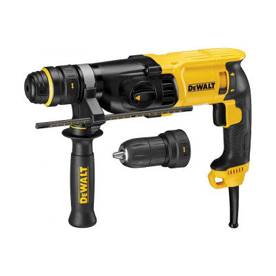 Перфоратор мережевий DeWalt SDS-Plus 900Вт 3.0 Дж 0-5350уд/хв 0-1450об/хв 3 режими кейс 3.1кг Перфоратор мережевий DeWalt SDS-Plus 900Вт 3.0 Дж 0-5350уд/хв 0-1450об/хв 3 режими кейс 3.1кг