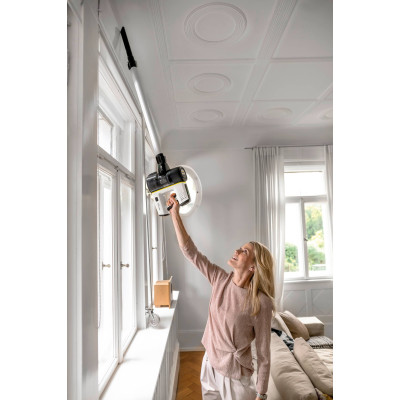 Karcher Пилосос безпровідний VC 7 Cordless yourMax, 350Вт, конт пил -0.8л, автон. робота до 60хв, вага-2.57кг, HEPA 12, білий Karcher Пилосос безпровідний VC 7 Cordless yourMax, 350Вт, конт пил -0.8л, автон. робота до 60хв, вага-2.57кг, HEPA 12, білий