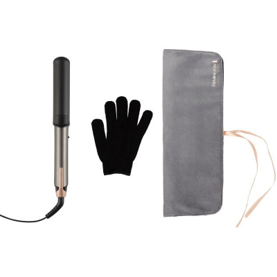 Випрямляч 2в1 Remington One Straight&Curl, 2в1 випрямляч та плойка, темп.режимів-5, 150-230С, кейс та рукавичка в комплекті, кераміка, чорний