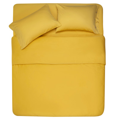 Простирадло ARDESTO Mix&Match, 240x260см, 100% бавовна, сатин, жовтий