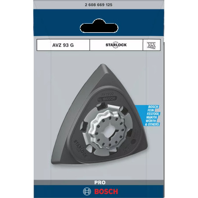 Платформа шліфувальна Bosch Professional AVZ 93 G 93мм для багатофункціональних інструментів