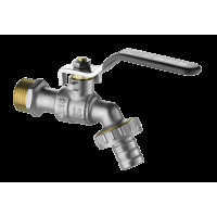 Кран кульовий Deante для поливу з адаптерами - 1/2'', 3/4'' Кран кульовий Deante для поливу з адаптерами - 1/2'', 3/4''