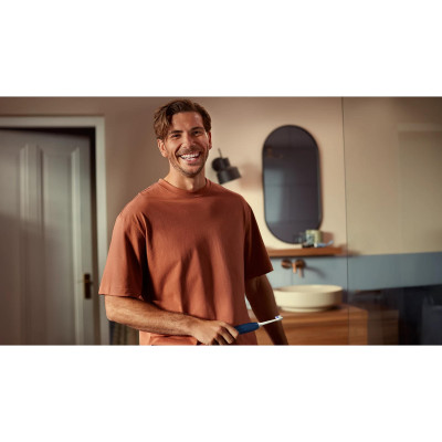 Щітка зубна електр. Philips, Sonicare 6100 Series, 62т. колив/хв, насадок-1, футляр, синій