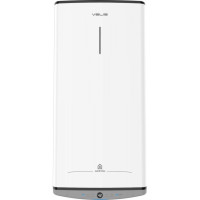 Водонагрівач електричний Ariston VELIS DUNE 80 EU плаский, слім, 80л, 2*1,5 кВт, емал. нагр. ел, ун. монтаж, ел. кер-ня, B, Італія, білий