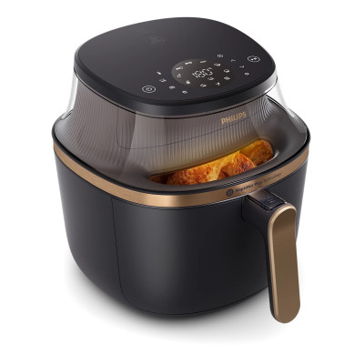 Philips Мультипіч Ovi Series 3000, 1700Вт, чаша-6.2л, сенсорне управл., 12 авто. програм, пластик, чорний