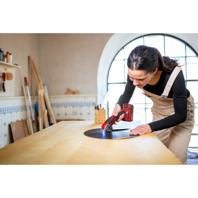 Різак акумуляторний Einhell TE-UC 18/6 Li - Solo 18В різ 6мм ніж 44мм 240об/хв 0.52кг без АКБ та ЗП Різак акумуляторний Einhell TE-UC 18/6 Li - Solo 18В різ 6мм ніж 44мм 240об/хв 0.52кг без АКБ та ЗП