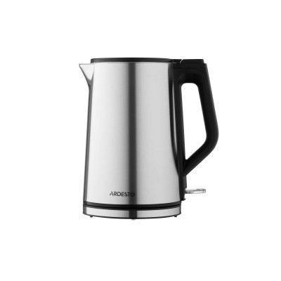 Електрочайник ARDESTO Steel Collection 1.5л, подвійні стінки, сріблястий Електрочайник ARDESTO Steel Collection 1.5л, подвійні стінки, сріблястий