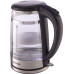 Gorenje Електрочайник 1.7л, 2,200 Вт, strix контроль, скло, чорний
