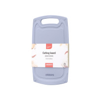 ARDESTO Дошка кухонна Gemini, 25х15х0.8см, пластик, сірий ARDESTO Дошка кухонна Gemini, 25х15х0.8см, пластик, сірий