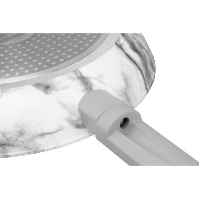 Сковорода Ardesto Gemini Marmo 24 см серый алюминий AR1924GMA