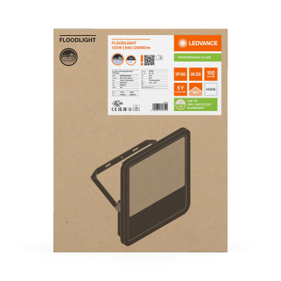 Прожектор LEDVANCE FLOODLIGHT 133Вт 20000Лм 4000K чорний