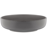 Тарілка супова ARDESTO Lazio, 730мл, 18.5см, кераміка, сірий темний