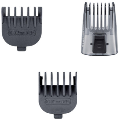 Набір для стрижки Remington Graphite, для голови, вусів, бороди,носа і тіла, акум., насадок-6, чорний