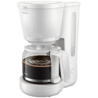 Philips Кавоварка крапельна 3000 Series, 1.38л, мелена, підтримка температури, білий Philips Кавоварка крапельна 3000 Series, 1.38л, мелена, підтримка температури, білий