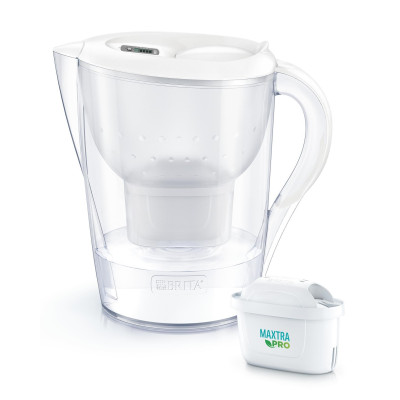 Фільтр-глечик Brita Marella XL Memo MXPro 3.5л (2л очищеної води) з фільтр-картриджем, синій