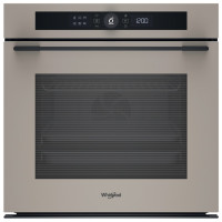 Духова шафа Whirlpool електрична, 73л, A+, дисплей, конвекція, піроліз, телескопічні напрямні, бежевий