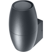 Cвітильник фасадний LEDVANCE EENDURA CANNON WALL UP GU10 IP44 чорний