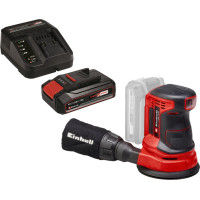 Шліфмашина ексцентрикова акумуляторна Einhell TE-RS 18 Li Kit 18В акб 1х2.5А·год 125мм 14000-22000об/хв 1.2кг Шліфмашина ексцентрикова акумуляторна Einhell TE-RS 18 Li Kit 18В акб 1х2.5А·год 125мм 14000-22000об/хв 1.2кг
