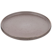 Тарілка обідня ARDESTO Fasano, 26см, кераміка, сіро-коричневий