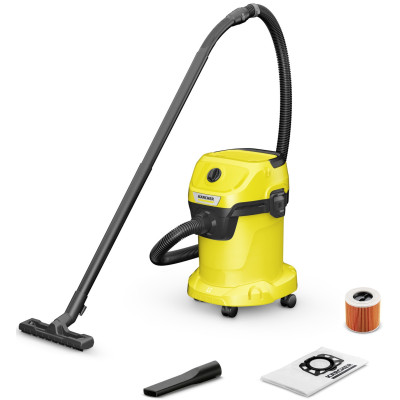 Пилосос професійний Karcher WD 3 V-17/4/20 1000Вт контейнер 17л 4.53кг Пилосос професійний Karcher WD 3 V-17/4/20 1000Вт контейнер 17л 4.53кг