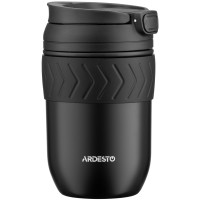 Термокружка Ardesto Cosy, 400мл, нержавеющая сталь, черный (AR2640BT) Термокружка Ardesto Cosy, 400мл, нержавеющая сталь, черный (AR2640BT)